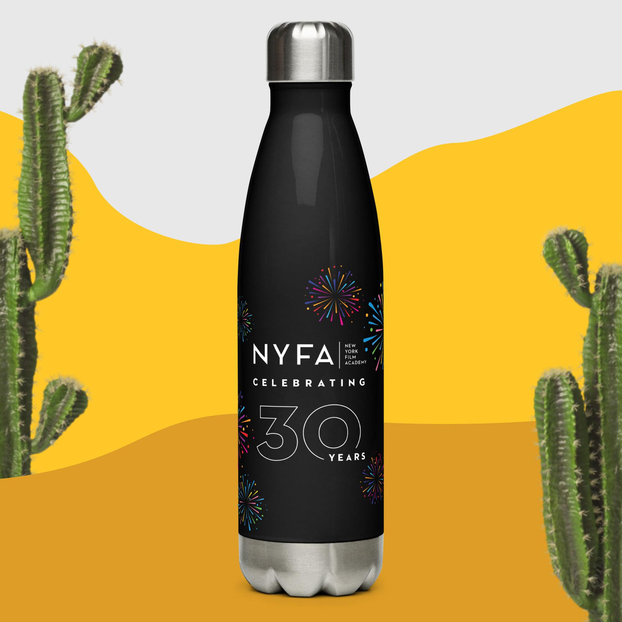 NYFA STAINLESS STEEL WATER BOTTLE ☆ 30th Anniversary Limited Edition