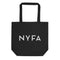NYFA Canvas Tote Bag - Black