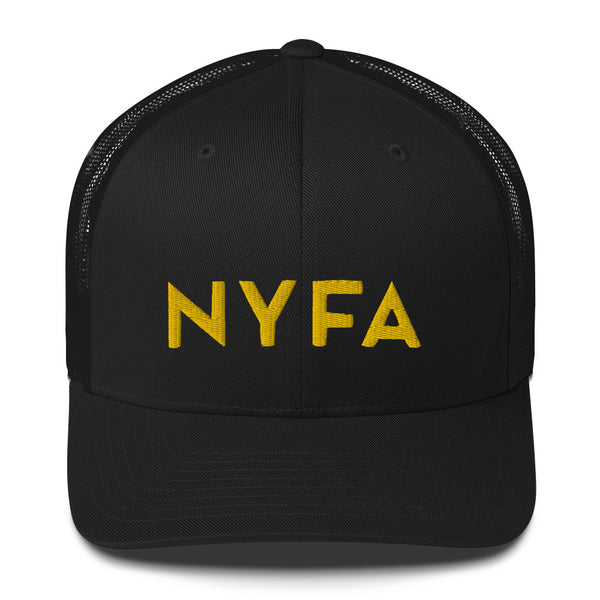 NYFA Trucker Cap - Black & Yellow