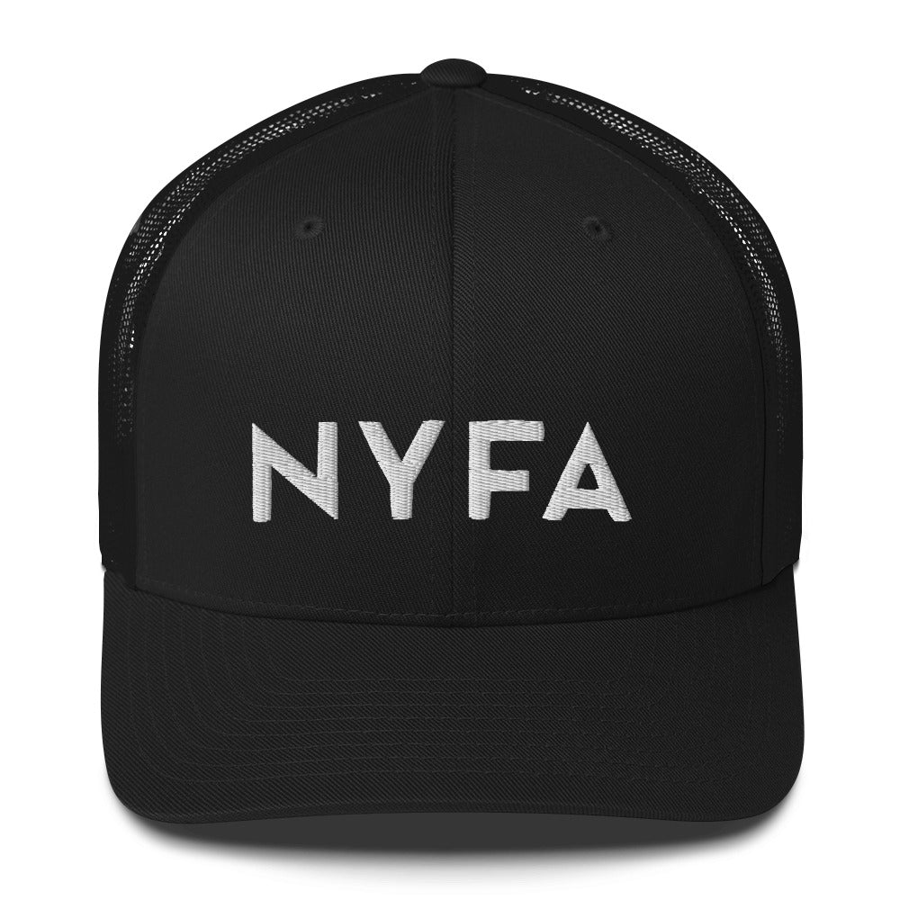 NYFA Trucker Hat - Black & White