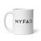 NYFA Mug with Walter Cronkite Quote - White